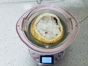 冰糖雪梨炖燕窝（隔水）的做法 步骤7